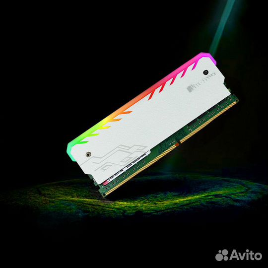 Два алюминиевых радиатора для озу с RGB 256 цветов