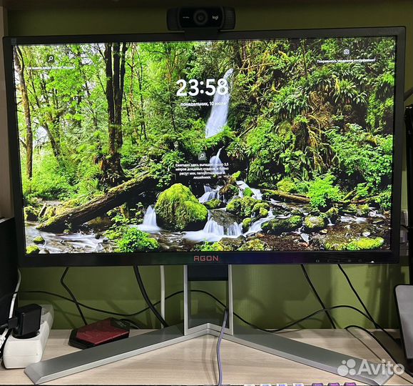 Игровой монитор 2к 144 гц 24 дюйма aoc