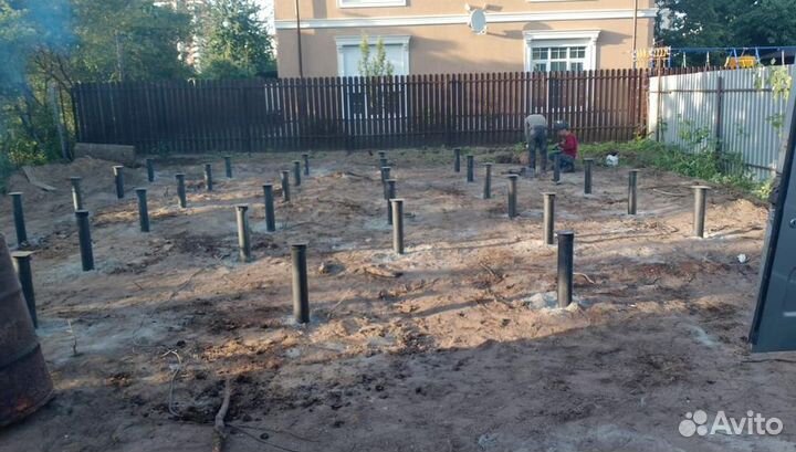 Сваи винтовые от производителя