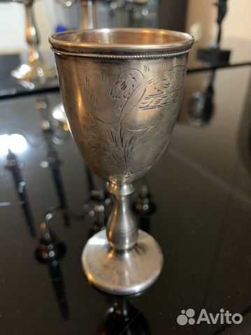 Рюмка серебро ранние советы