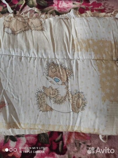 Бортики в кроватку