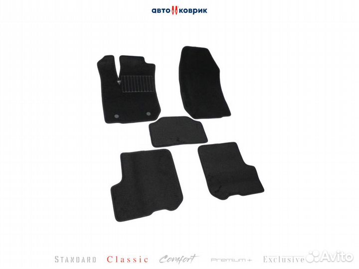 Коврики ворсовые Renault Logan II 2014 - Н.В