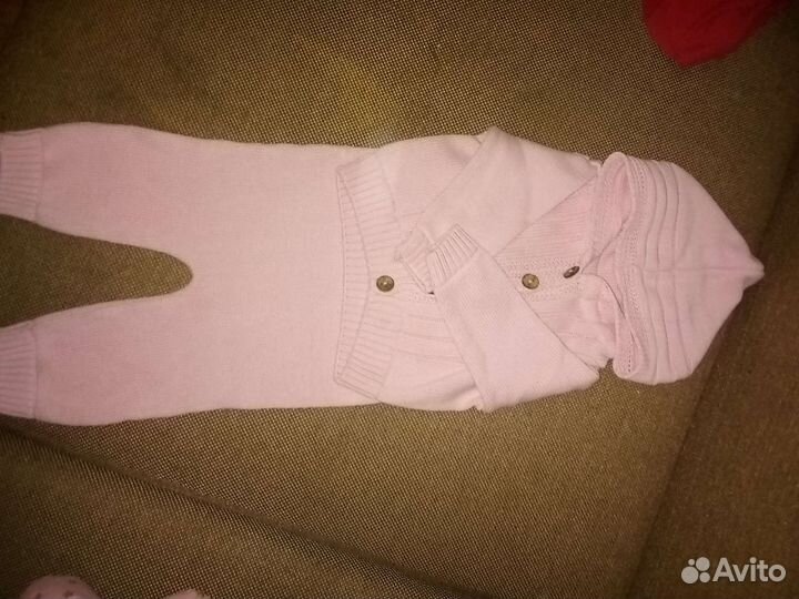 Вещи пакетом на девочку от 0 до 6 7 месяцев