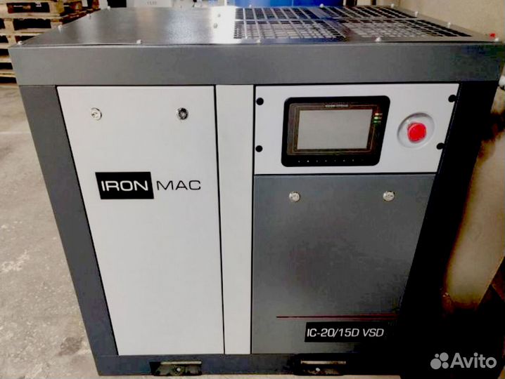 Винтовой компрессор ironmac IC 10/8 digi