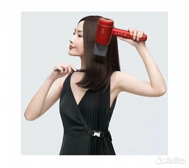 Фен для волос Jimmy F6 Pro красный