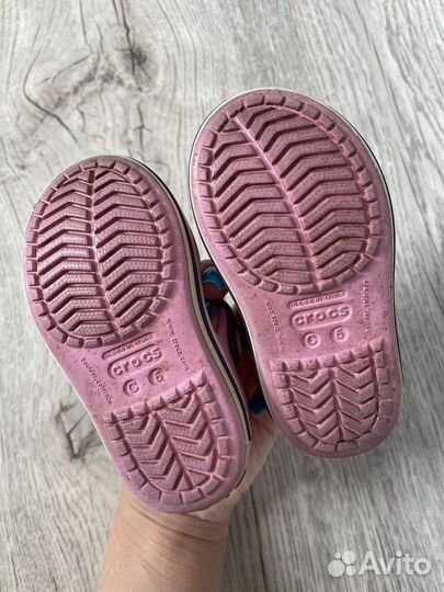 Сандалии crocs детские c5 оригинальные