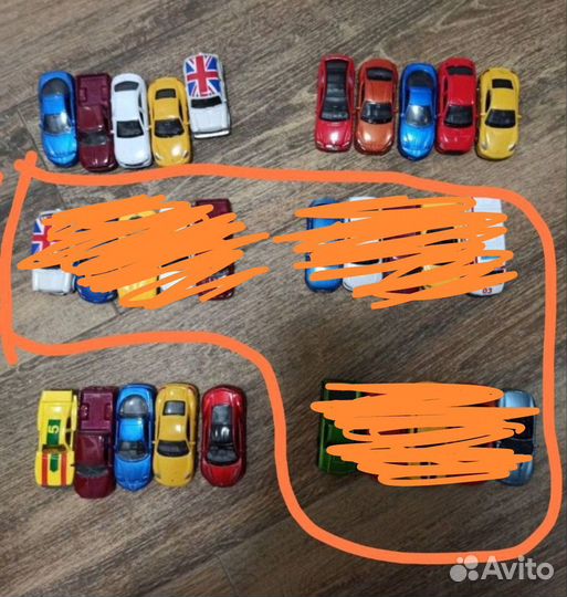 Машинки металлические модельки