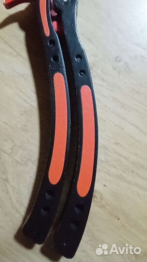 Деревянный нож бабочка