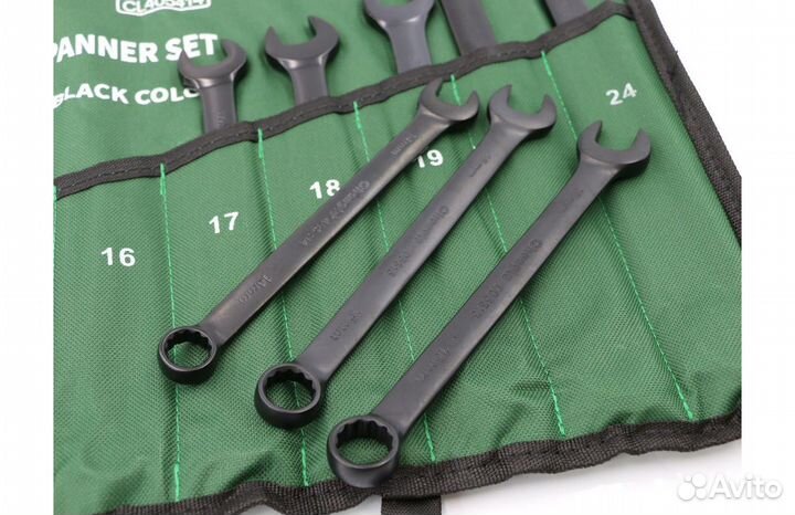 Набор комбинированных ключей 14 шт. (8-24 мм)