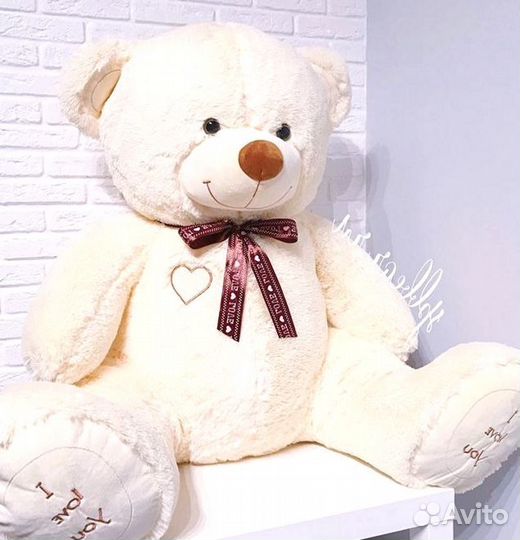 Новый плюшевый медведь + бесплатная доставка