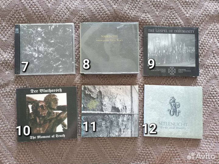 Музыкальные диски industrial dark folk / ambient