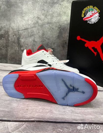 Air Jordan 5 Low Fire Red