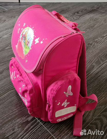 Рюкзак школьный Herlitz + пенал + мешок для обуви