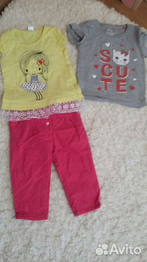 Вещи пакетом на девочку