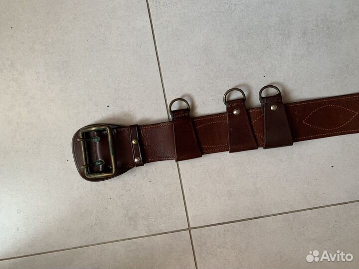 Ремень кожаный офицерский СССР