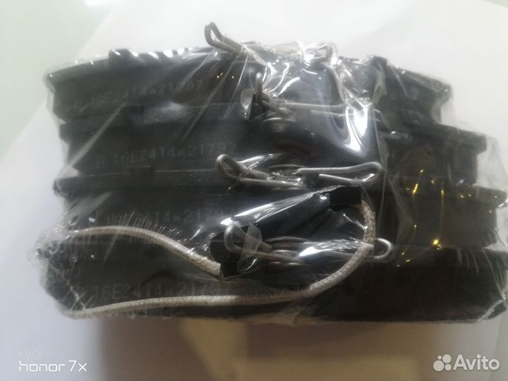 Передние тормозные колодки на Fiat ducato 230