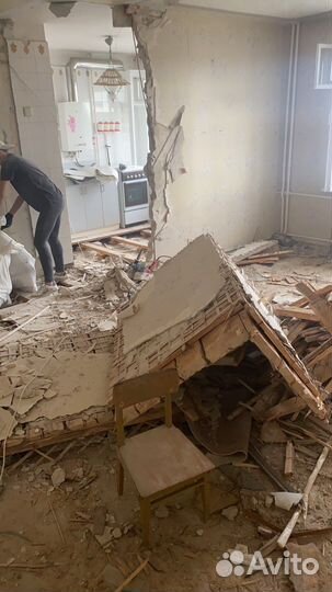 Демонтаж с вывозом мусора