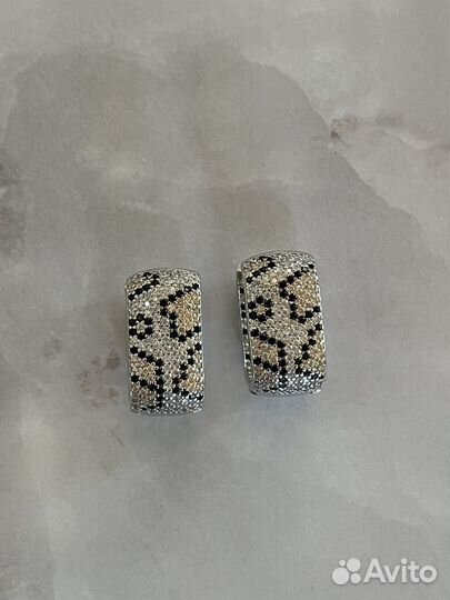 Серьги Poison drop style