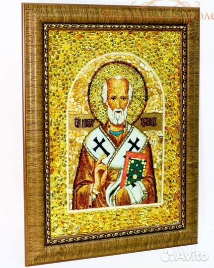 Картина из янтаря 