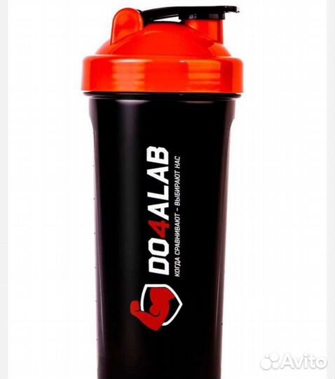 Фитнес Шейкер 1000 мл. Do4a Lab