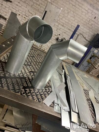 Удлиненный отвод (угол, колено) 90*