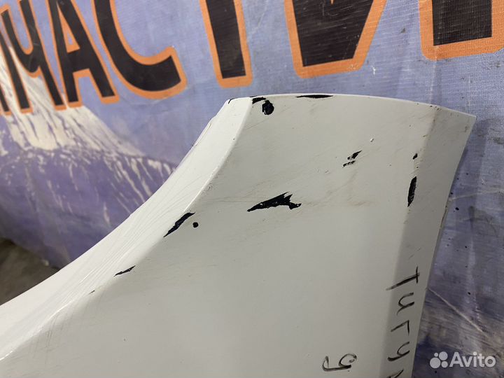 Volkswagen Tiguan губа бампера накладка птф левая