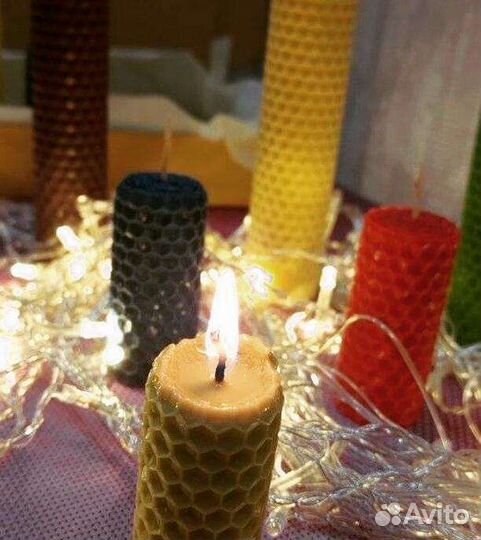 Свеча из натуральной вощины