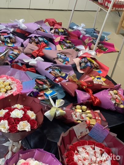 Сладкие букеты