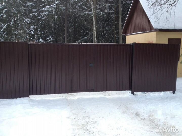 Откатные ворота на заказ