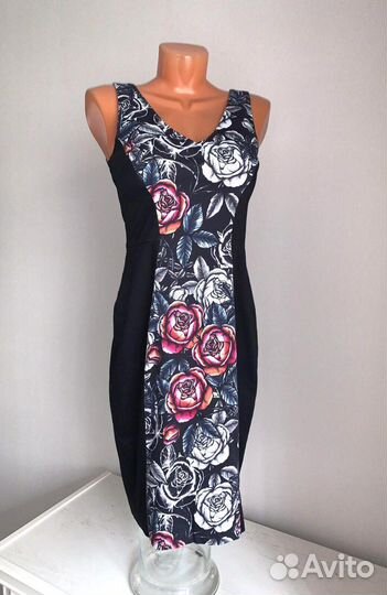Платье летнее 40-42 р lux, Англия uk8, хлопок