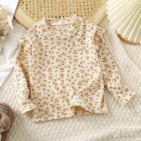 Лонгслив на девочку 86 92 98 116 122 128