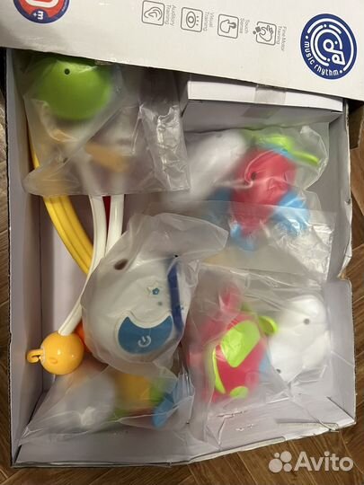 Музыкальный мобиль карусель для новорожденных