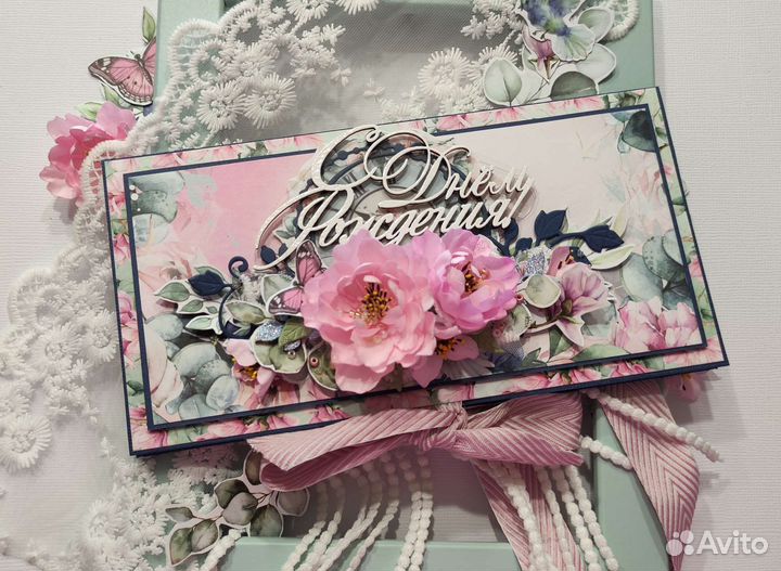 Конверт для денег на день рождения