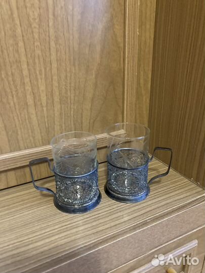 Подстаканники СССР скань