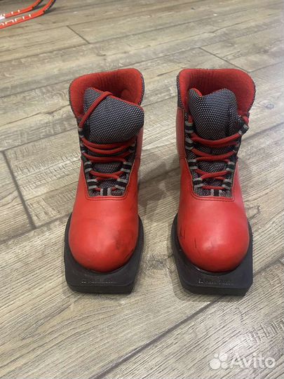 Лыжные ботинки размер 34