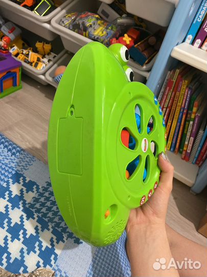 Fisher price улитка музыкальная