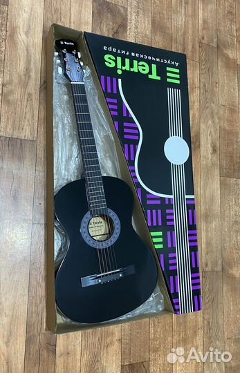 Акустическая гитара новая