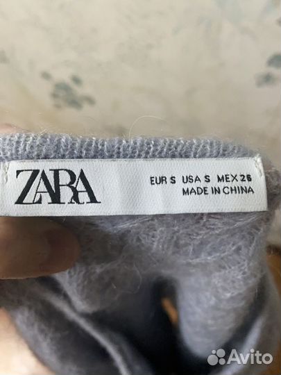 Укороченный свитер zara