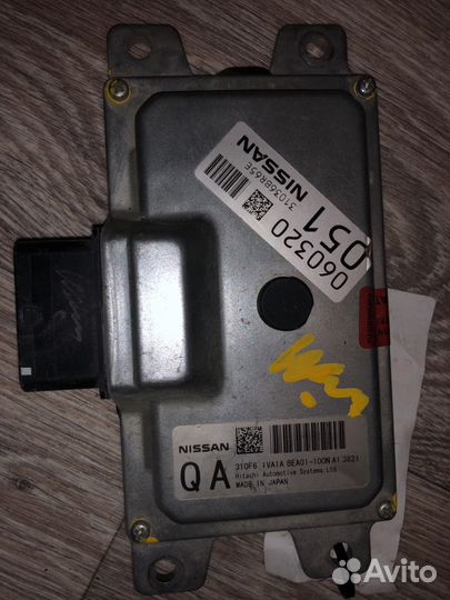 Блок эбу АКПП 31036-BR65R nissan qashqai J10 2.0л