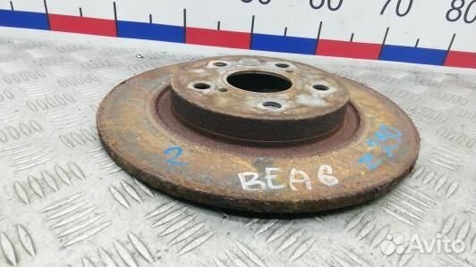 Диск тормозной задний toyota avensis T27 (BEA06LR0