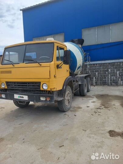 Автобетоносмеситель КамАЗ 55111, 1988