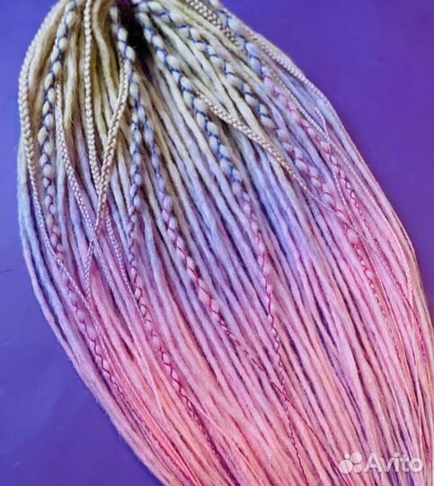 Комплекты дреды, дредокудри, косы