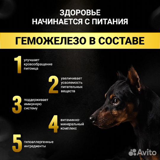 Корм для собак Gold Line с индейкой, 20 кг