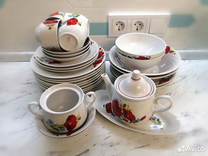 Набор посуды керамика