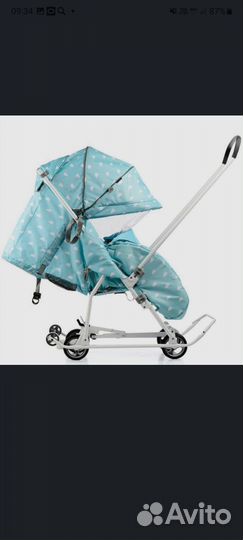 Санки коляска ника