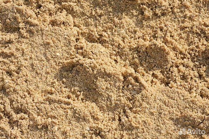 Песок карьерный и строительный с доставкой