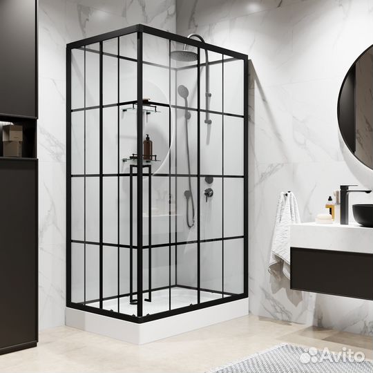 Душ.каб. Niagara Standart ST100/80/15QR/KL/BKT (1