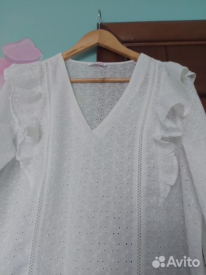 Блузка camaieu из шитья