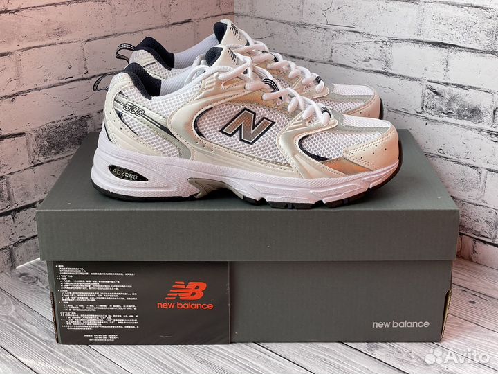 New Balance 530 White Natural Indigo