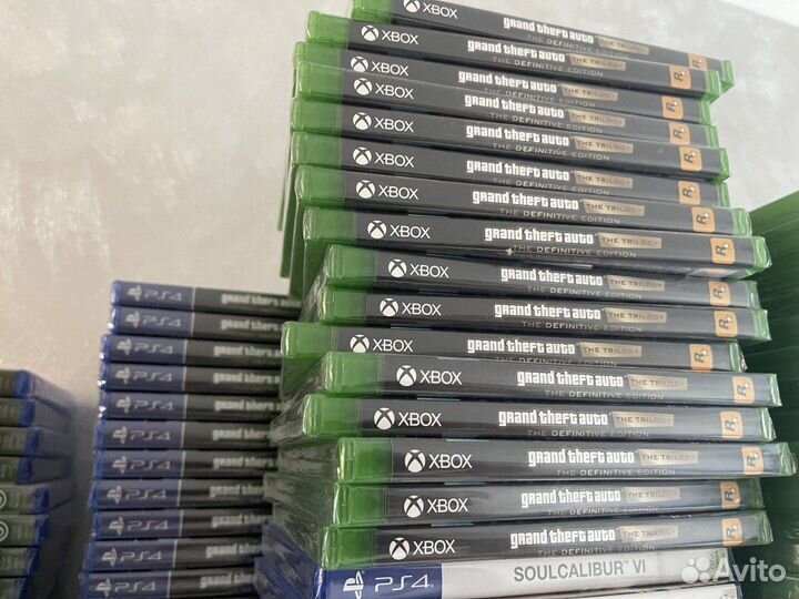 GTA The Trilogy Definitive Edition Новые PS4/xbox